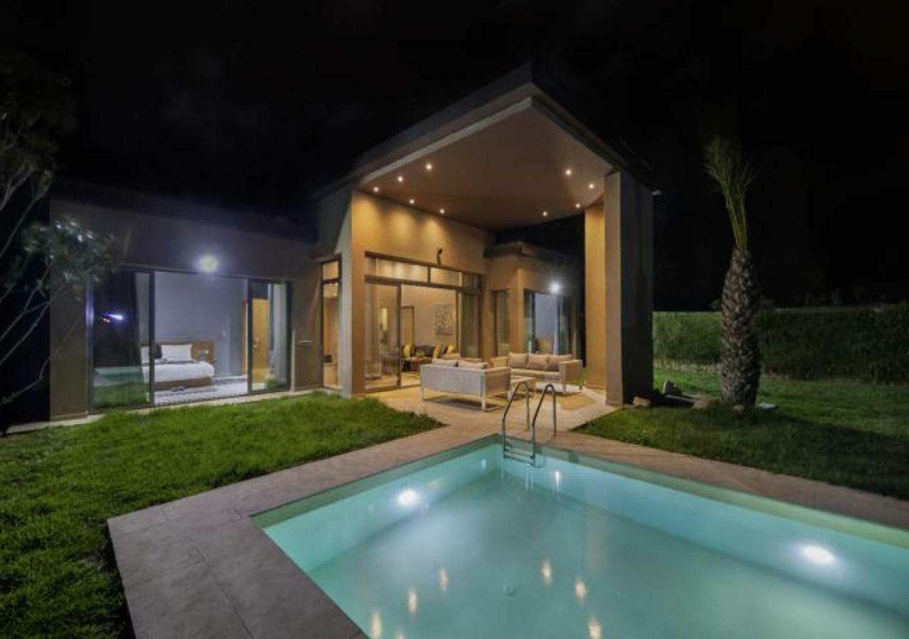 Palms Edge Villas Avec Piscine & Jardin Prives Marrakesh Exterior photo